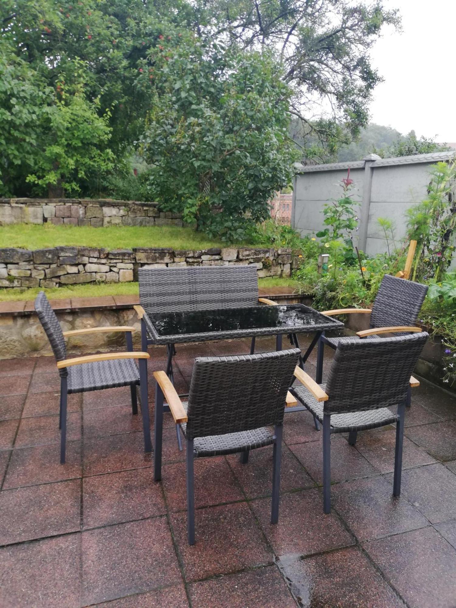 Ferienhaus Zur Alten Korbmacherei Freyburg Exterior foto